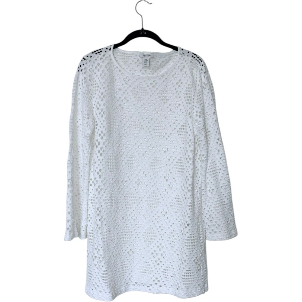 Haute Hippie | Ivory Crochet Swim Cover Dress | M